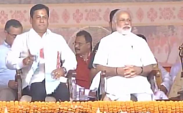 Sarbananda Sonowal sworn in as first BJP Chief Minister of Assam