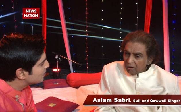 News Nation Exclusive: Qawwali singer Aslam Sabri gets candid about his songs