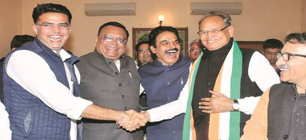 Ashok Gehlot, Sachin Pilot urge Congress workers to maintain peace in Rajasthan