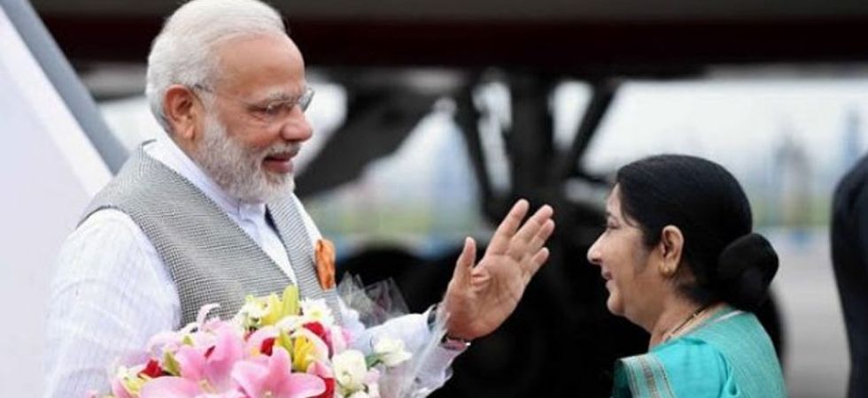Sushma Swaraj thanks PM Modi, hopes new government functions with glory