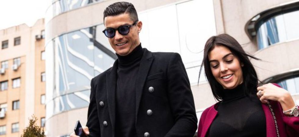 Cristiano Ronaldo shares passionate kiss with girlfriend Georgina