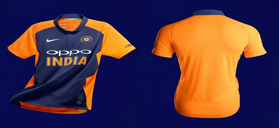 new indian jersey 2019 orange
