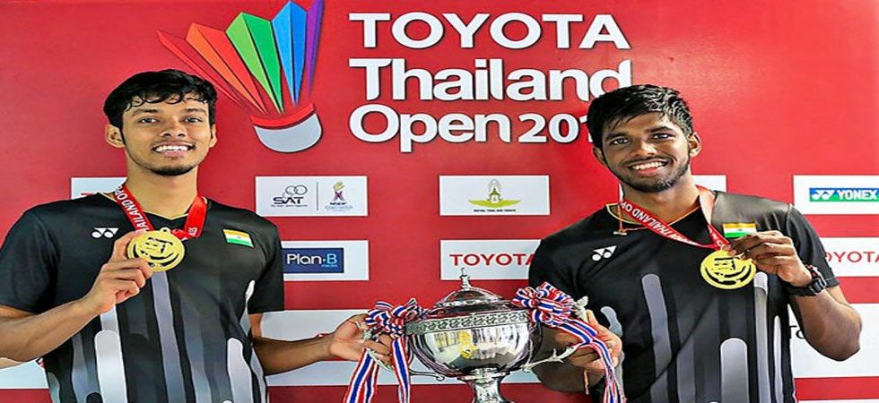 Rankireddy-Shetty become first Indian pair to win BWF Super 500 tourney at Thailand Open