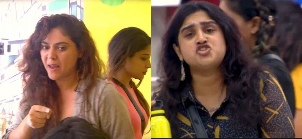 Bigg Boss Tamil Season 3 : Sherin Blasts Vanitha For Calling Her relationship With Tharshan 'Affair'