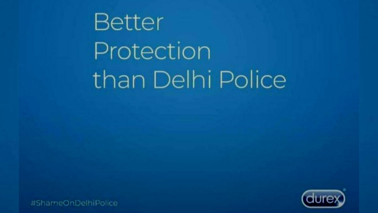 Did Durex Ad Say They Offer 'Better Protection Than Delhi Police'?