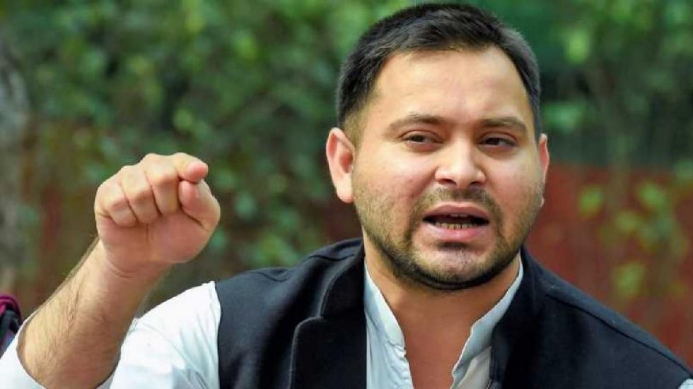 Children Forced To Stand In Queues: Tejashwi On Human Chain Formation In Muzaffarpur
