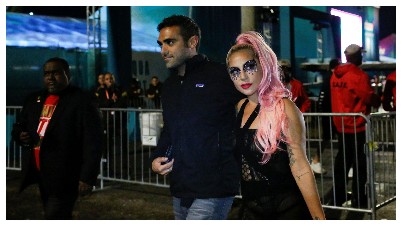 Lady Gaga Attends Super Bowl With 'Mystery Boyfriend'