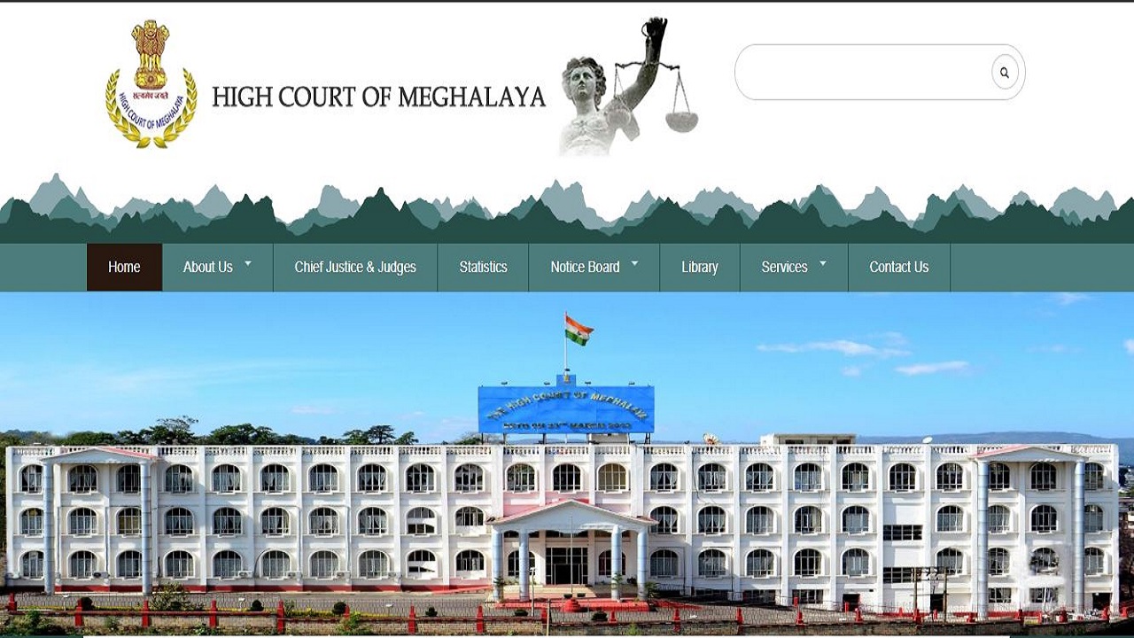 Meghalaya High Court Recruitment Notification Released