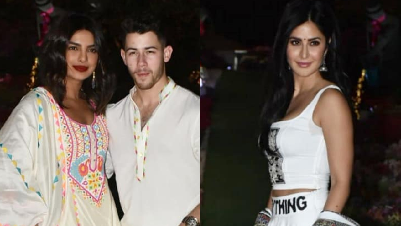 Katrina, Vicky, Priyanka And Others Arrive In Style At Isha Ambani's Holi Party