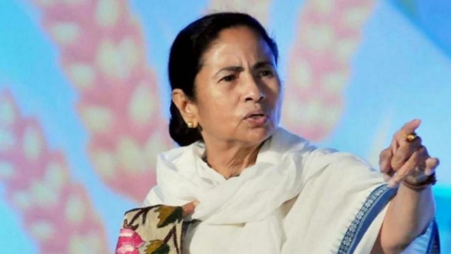 Marking Road With Brick, Mamata Banerjee Demonstrates How To Maintain Social Distance