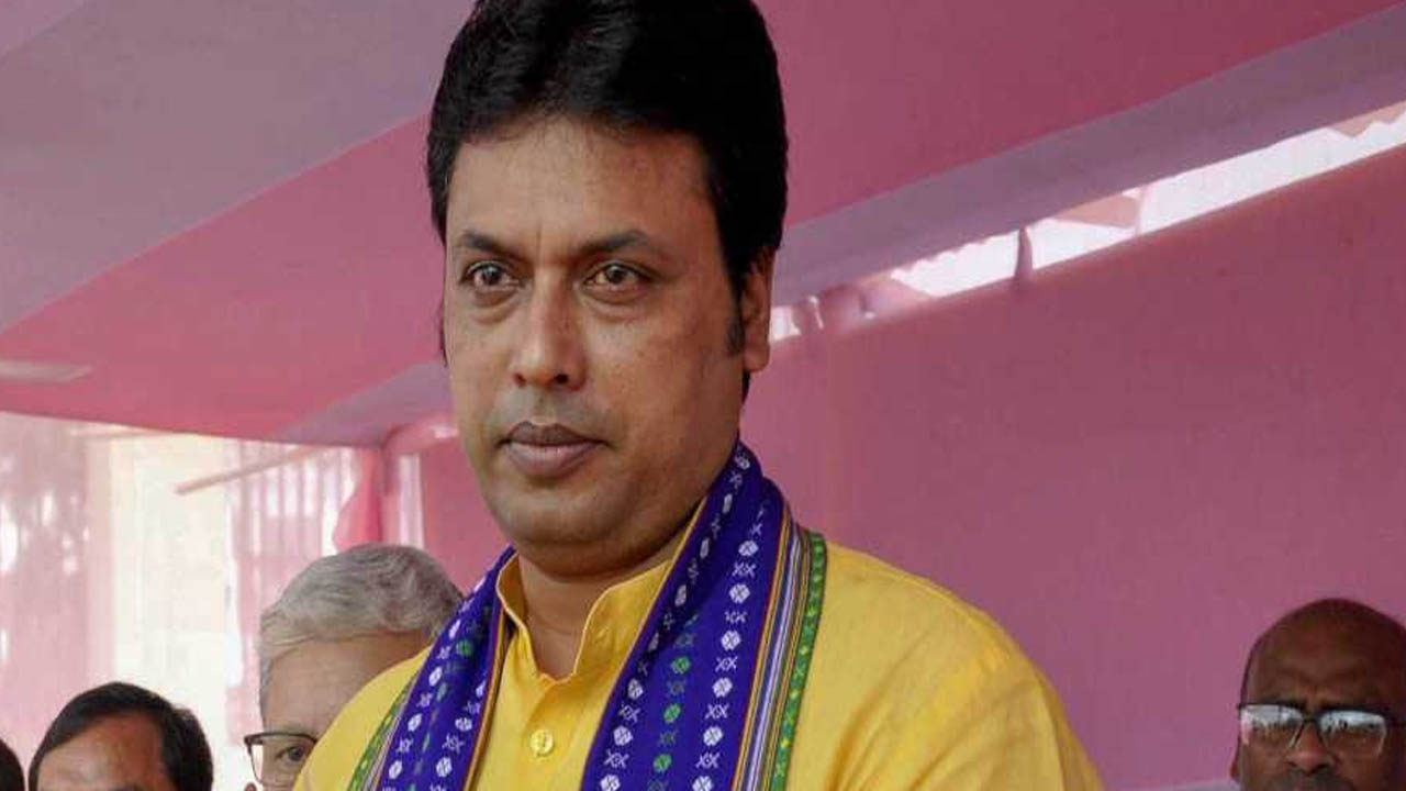 Tripura Congress Leader Files Complaint Against CM Biplab Kumar Deb