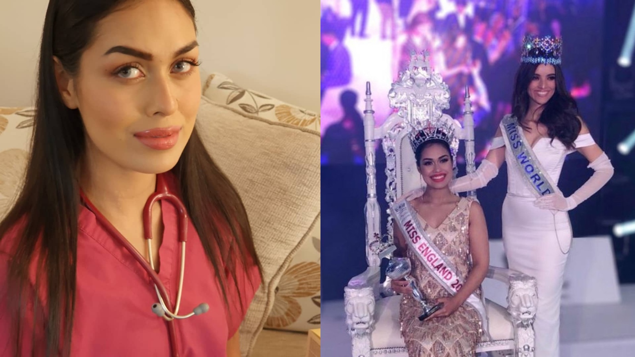 Miss England Bhasha Mukherjee Keeps To Serve Covis-19 Patients As Doctor