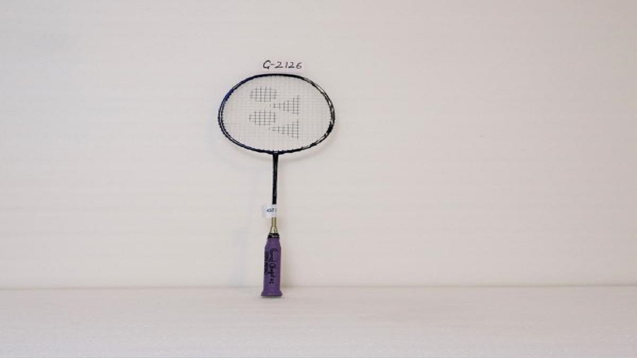 Pramod Bhagat's Racquet all set for the e-auction at the base price Rs.80,00,000