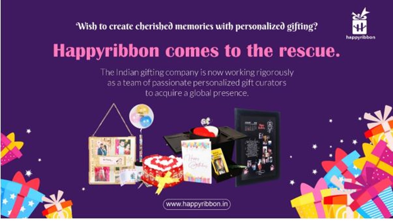 Wish to create cherished memories with personalized gifting? Happyribbon comes