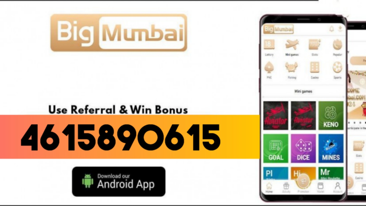 Big Mumbai Invite Code 4615890615 | Big Mumbai App