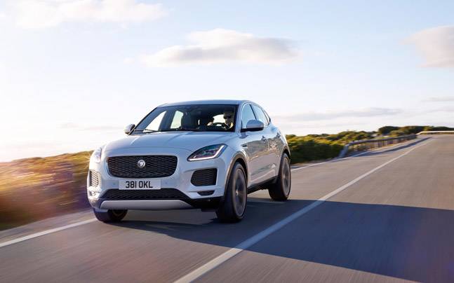 Jaguar Unveils New E-Pace SUV, 'Rolls' Into the World Record Books